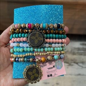 Bohemian Beaded Bracelet Set